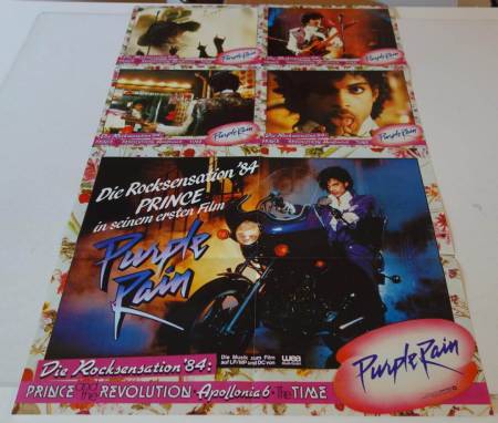 Purple Rain original release german lobby still set